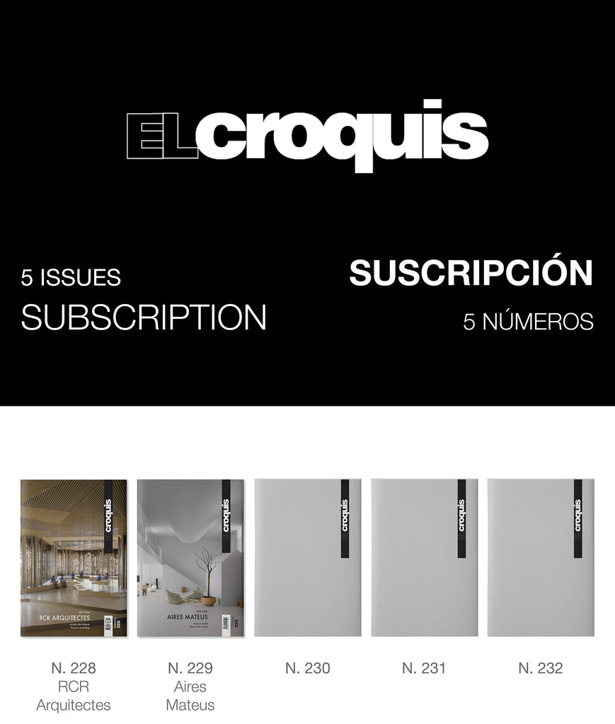 Suscripción El Croquis Edición Impresa + Digital (Gratis)