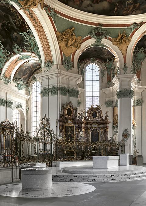 Caruso St John - Presbiterio de la Catedral de San Galo