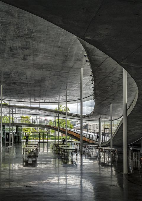 Kazuyo Sejima - Edificio para la facultad de ciencias del arte de la universidad de arte de Osaka