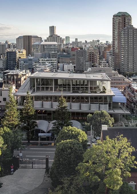 Kazuyo Sejima - Nueva biblioteca de la universidad de mujeres de Japón