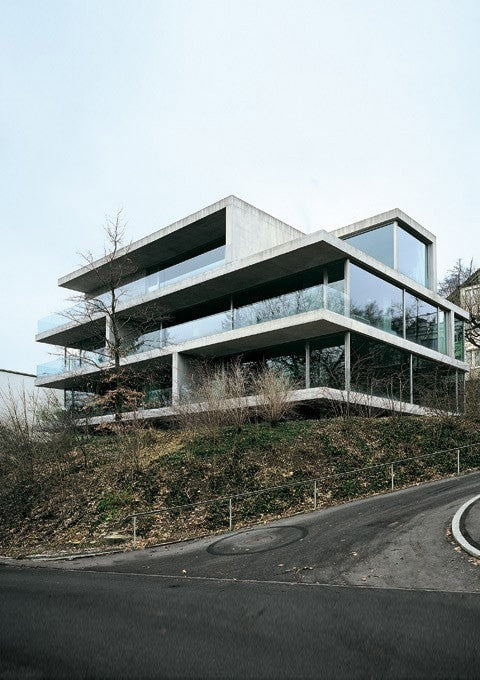 Christian Kerez - Edificio de apartamentos en Forsterstrasse