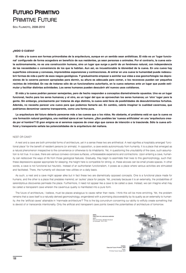 Sou Fujimoto - Futuro primitivo