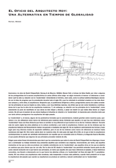Rafael Moneo - El oficio del arquitecto hoy: Una alternativa en tiempos de globalidad. El Croquis