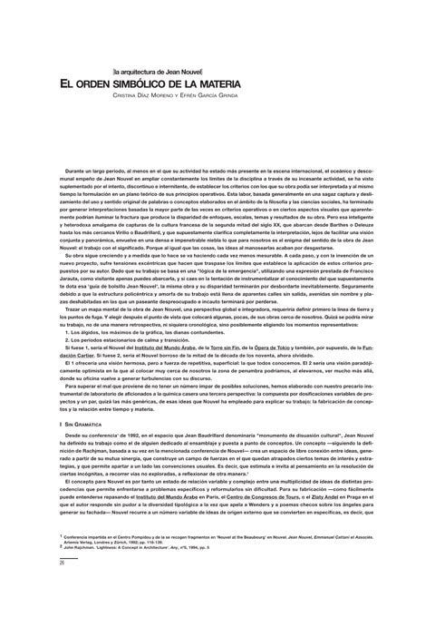 Cristina Díaz Moreno & Efrén García Grinda - El orden simbólico de la materia