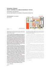 Aaron Betsky - Placentero y esencial. Color y contenido en la obra de Sauerbruch y Hutton El Croquis