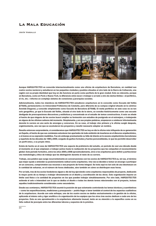Bad Education, by Jesús Vassallo