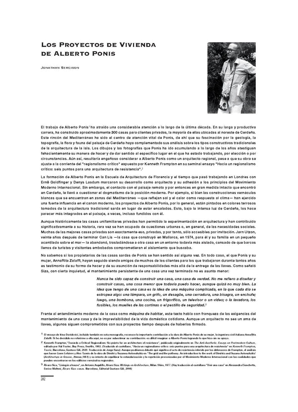 The Housing Projects of Alberto Ponis, by Jonathan Sergison
