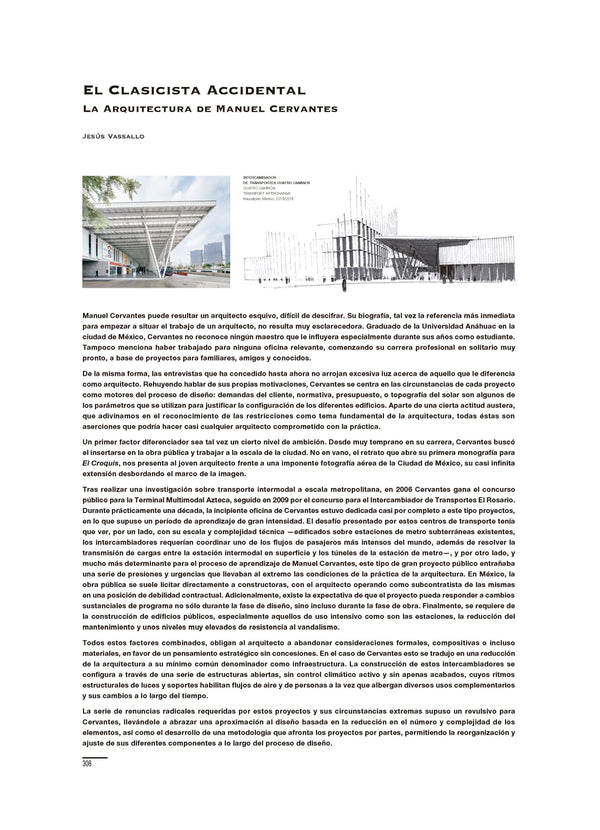 The Accidental Classicist, by Jesús Vassallo