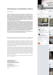 Christian Kerez - Fotografías sin Evidencia Física El Croquis