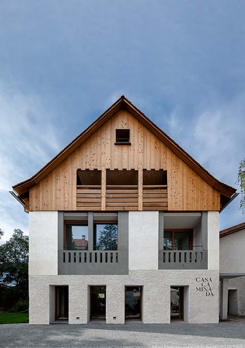 Casa Caminada. Guesthouse in Fürstenau - Gion A. Caminada