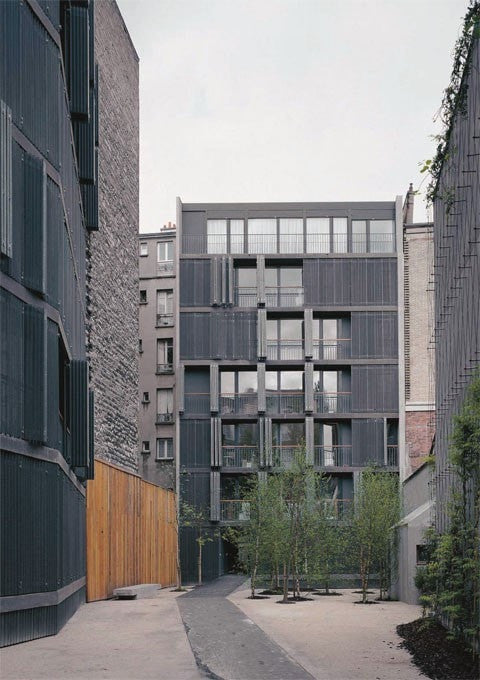 Herzog & de Meuron - Apartment Buildings on Rue Des Suisses