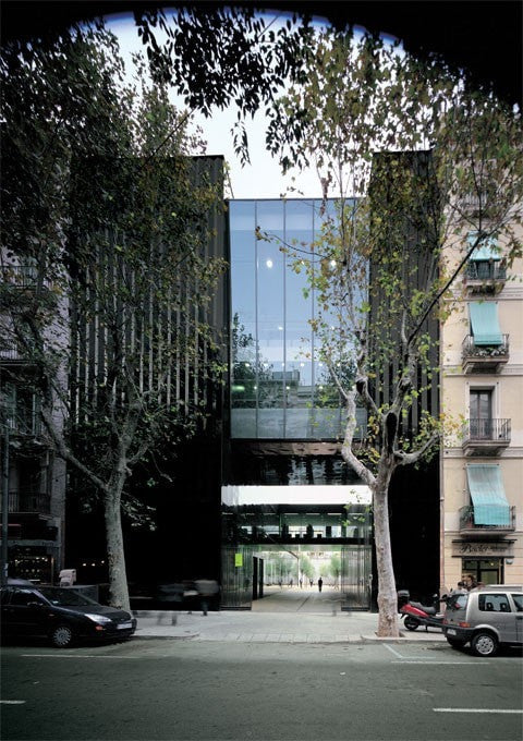 RCR Arquitectes - Library, Senior Citizens' Centre and City Block Interior