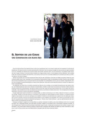 Juan Domingo Santos - El sentido de las cosas. Una conversación con Álvaro Siza El Croquis