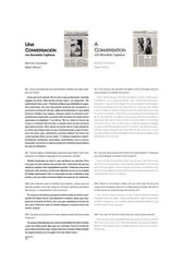 Mark Wigley & Beatriz Colomina - Una conversación con Benedetta Tagliabue El Croquis