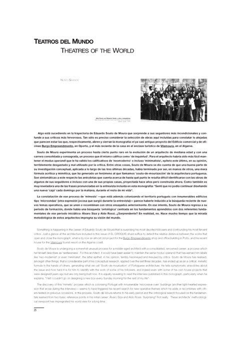 Nuno Grande - Teatros del mundo