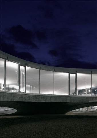 SANAA - Centro Universitario Rolex de la EPFL. Noche