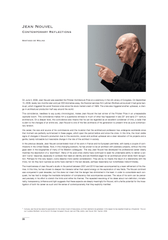 Santiago de Molina - Jean Nouvel. Reflejos de lo Contemporáneo El Croquis