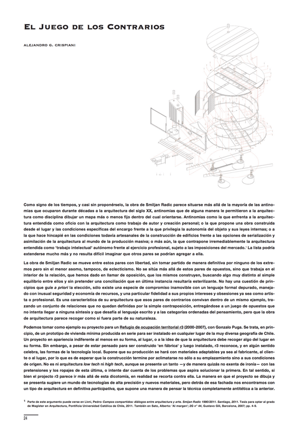 Alejandro G. Crispiani - The Game of Opposites