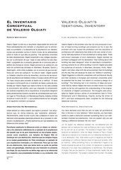 Markus Breitschmid - El inventario conceptual de Valerio Olgiati El Croquis