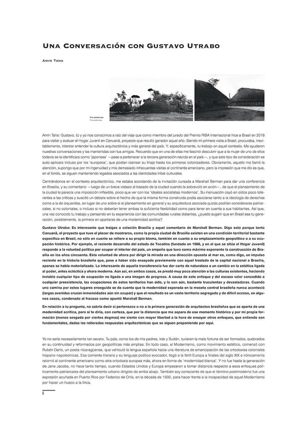 A Conversation with Gustavo Utrabo, by Amin Taha