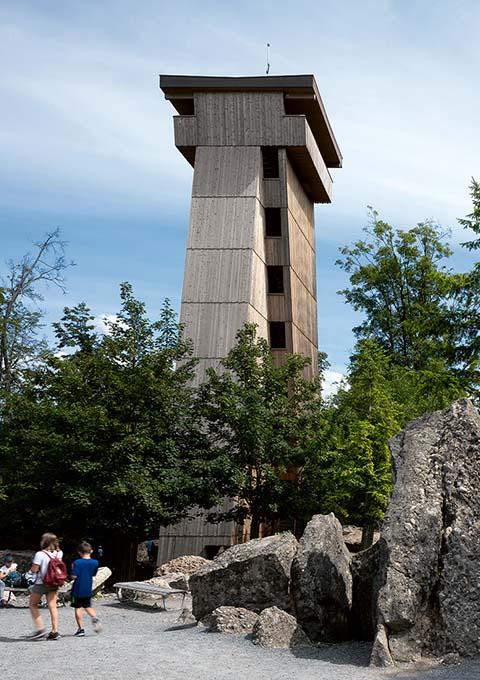 Lookout Tower in the Goldau Nature Park - Gion A. Caminada