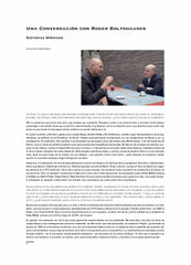 Hybrid Systems. A Conversation with Roger Boltshauser, by Jonathan Sergison