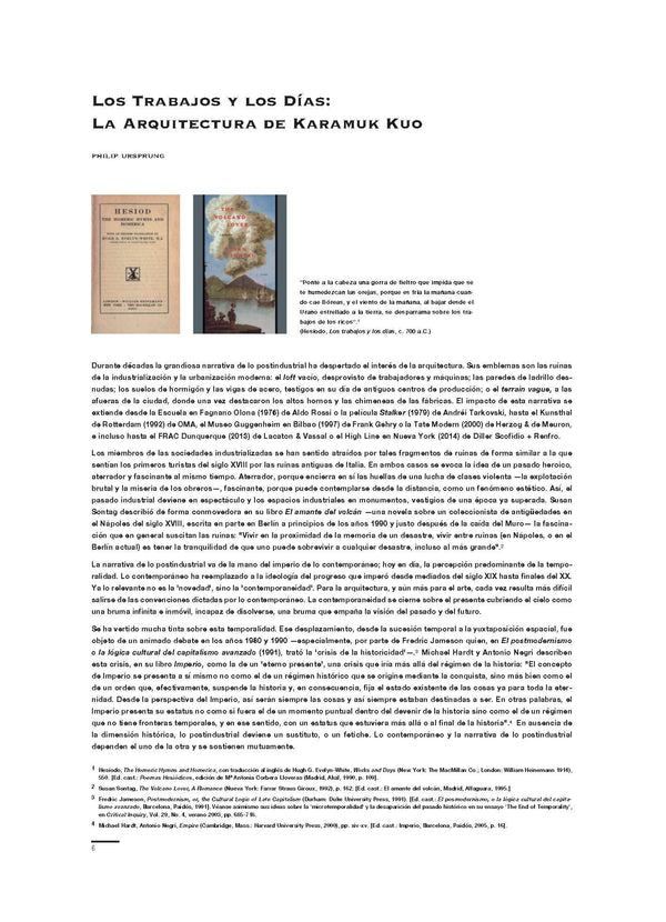 Philip Ursprung - Works and Days: The Architecture of Karamuk Kuo