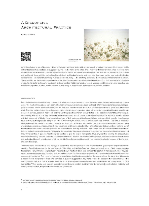 Bart Lootsma - Architecture as Discursive Practice