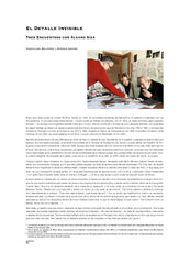 The Invisible Detail: Three Encounters with Álvaro Siza, by Inmaculada Maluenda and Enrique Encabo