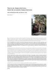 Mirko Zardini - Trata de Arquitectura, pero no es sobre Arquitectura